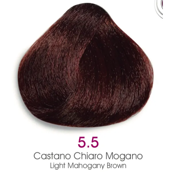 TMT Milano Art Collection Crema Colorante Luminacolor 5.5 Cartaño Claro Marrón Caoba 100ml - 1